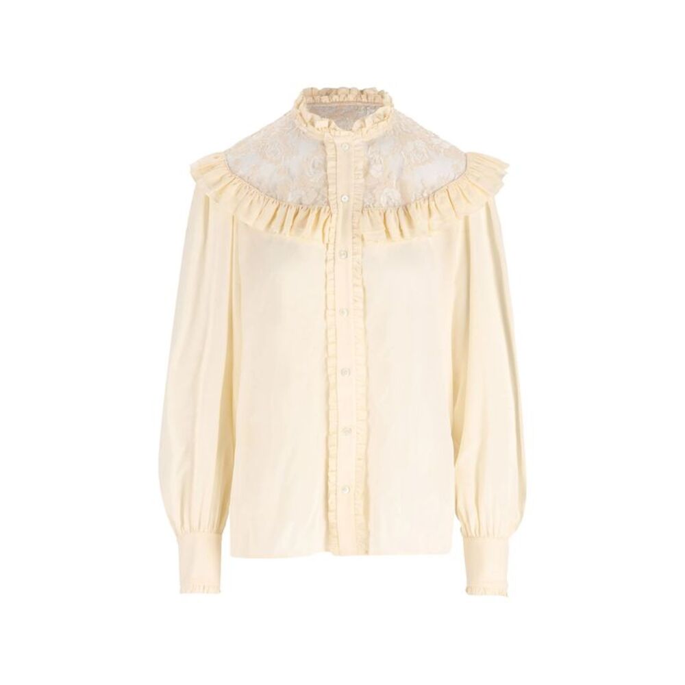 Chloé Neutrals Tops - Shirts Women